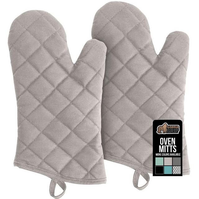Gorilla Grip  Quilted Cotton Oven Mitts