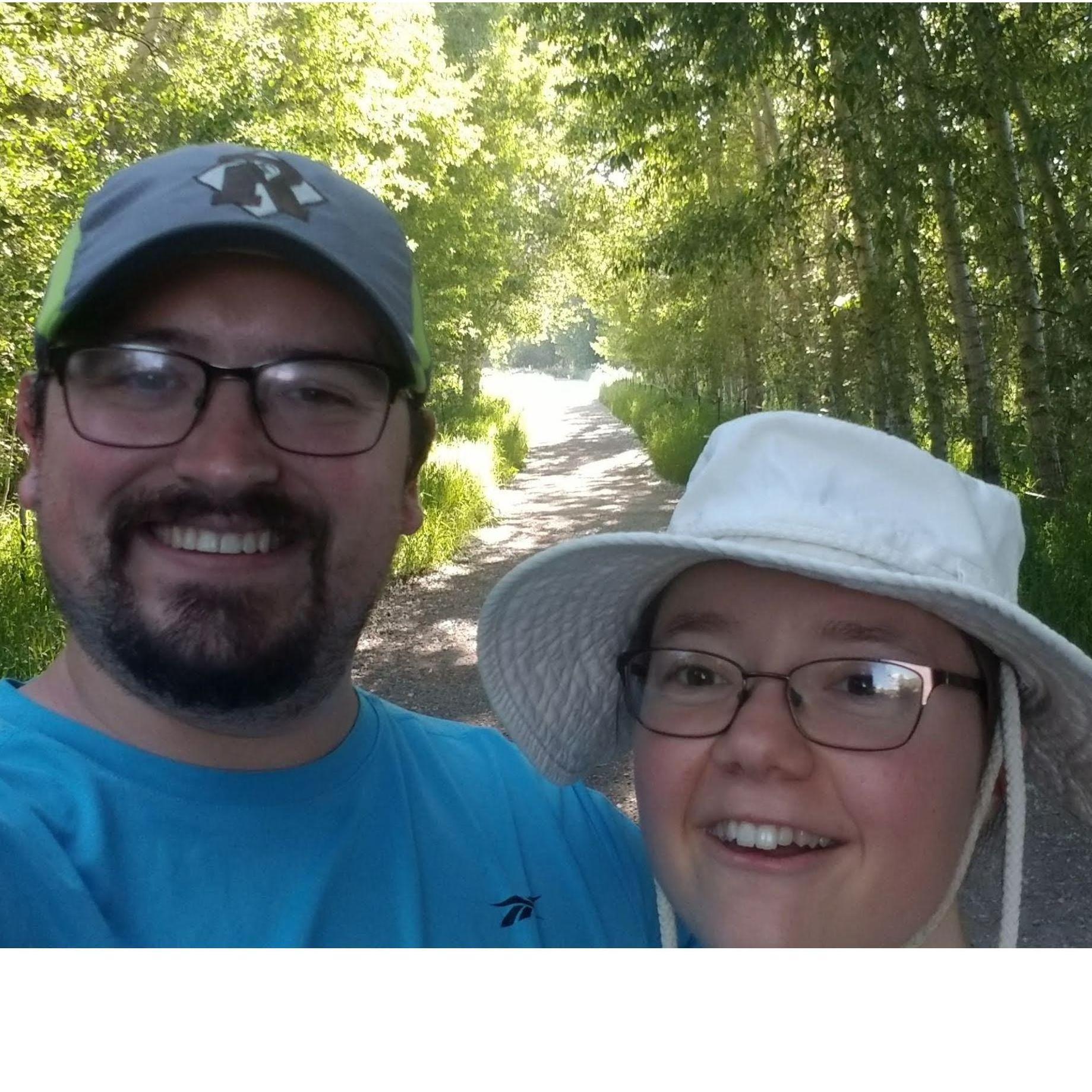 At a park along the highway when we drove to Park City, also on my first full day in Utah.