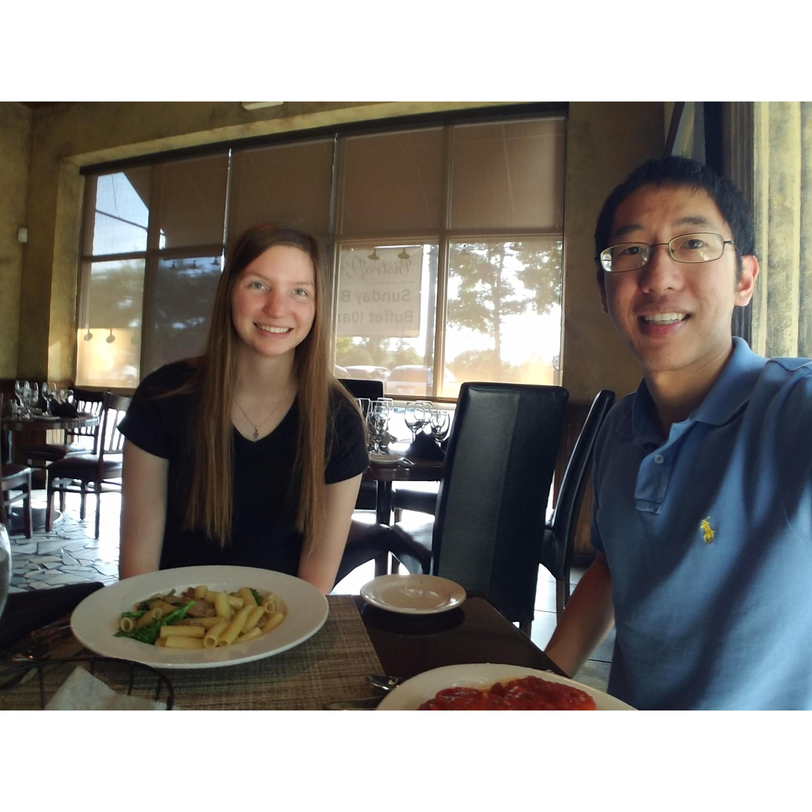 Dinner before proposal