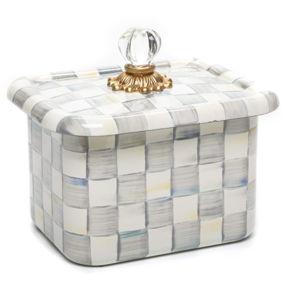 Sterling Check Recipe Box