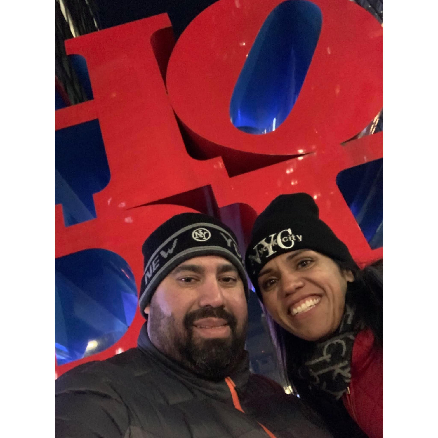 Hope sign in NYC