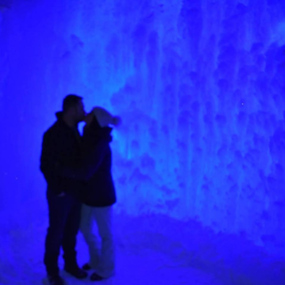 Ice castle in Dillion, CO
