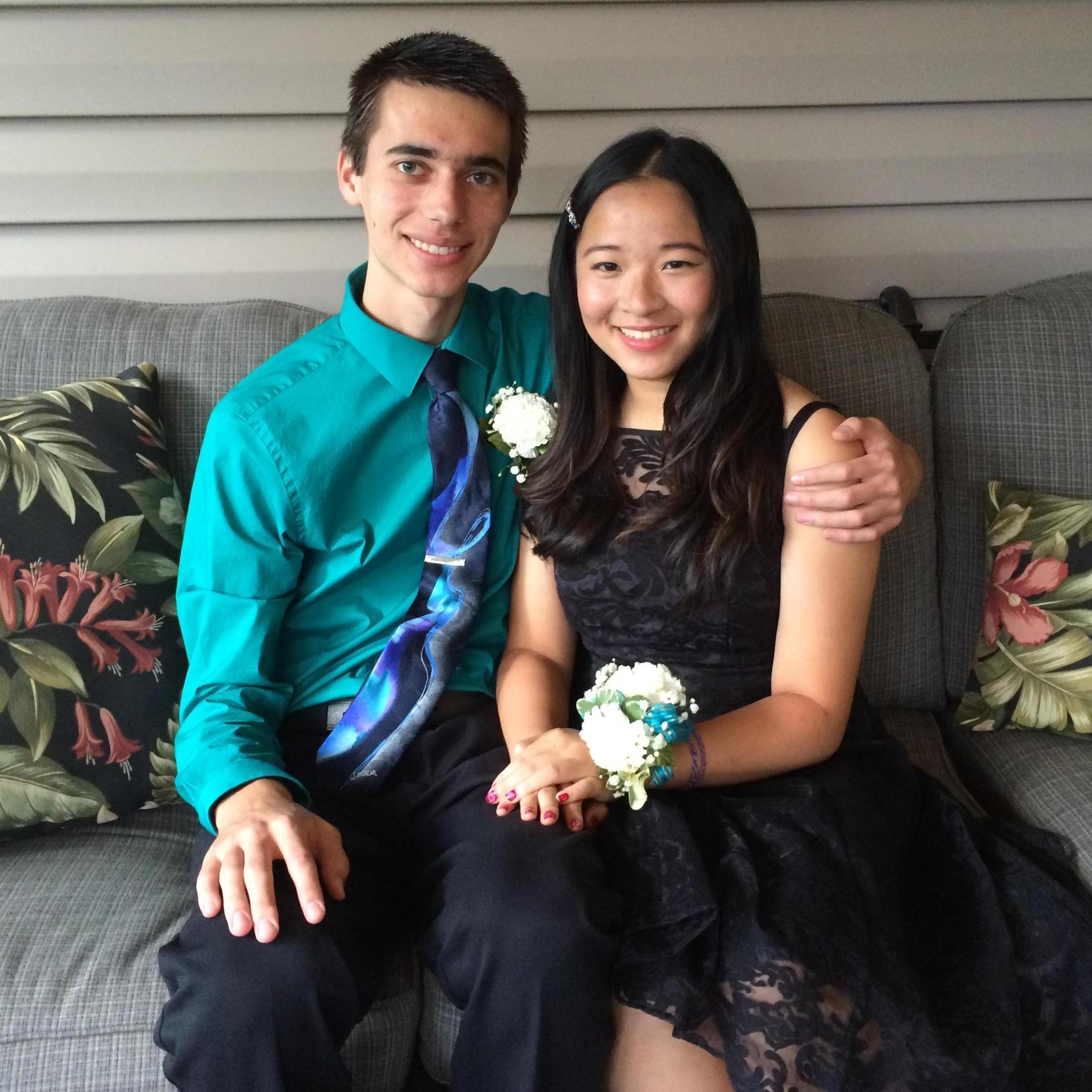 10/1/16 - Pictures prior to homecoming our junior year of high school