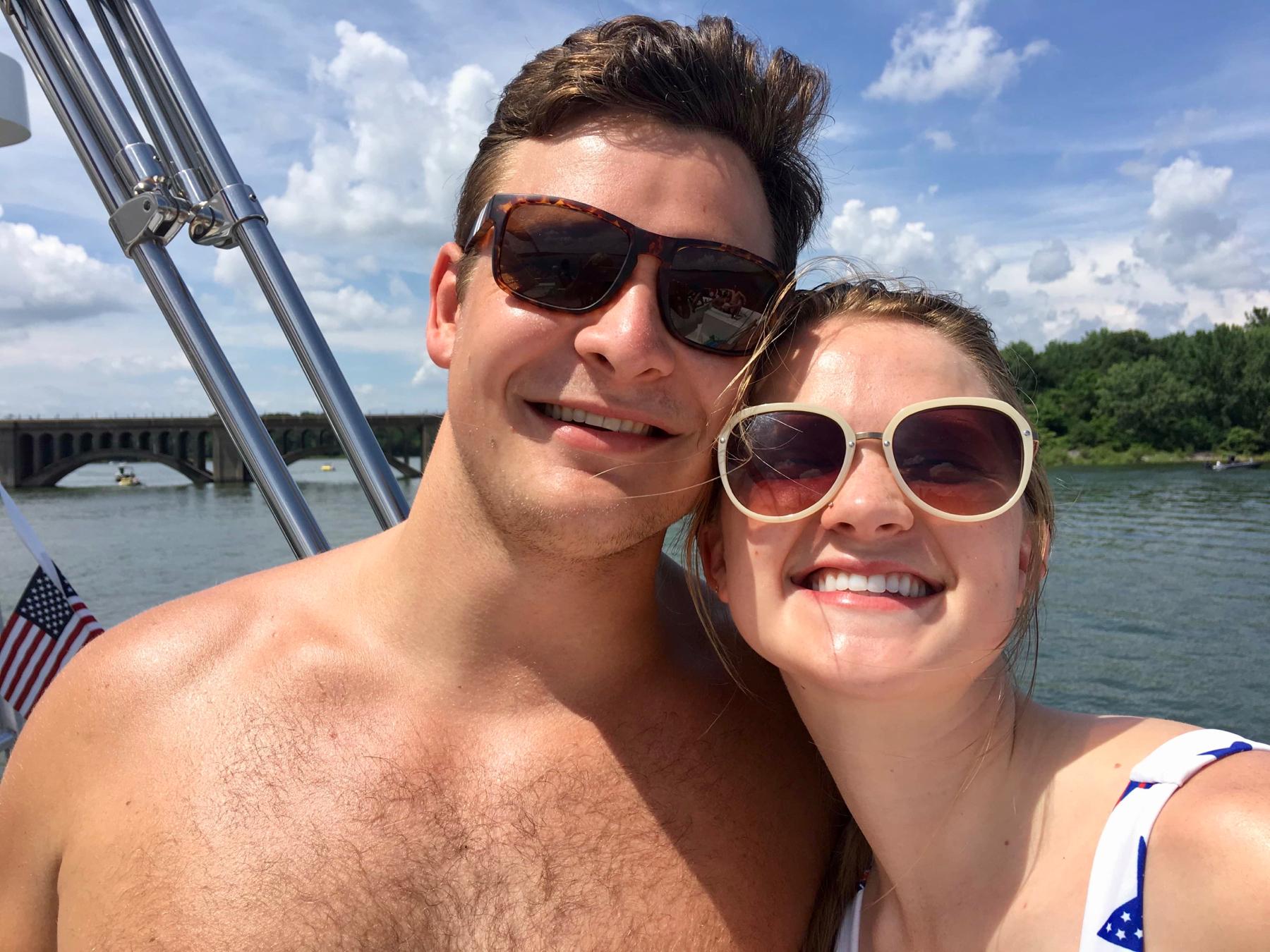 One of our many many summer days spent house-boating at Lake Shelbyville.