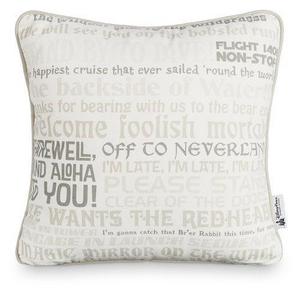 Disney Parks Text Art Pillow