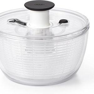 OXO Good Grips Little Salad & Herb Salad Spinner, Fruit Washer and Lettuce Spinner