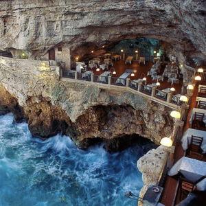 Dinner at GROTTA PALAZZESE
