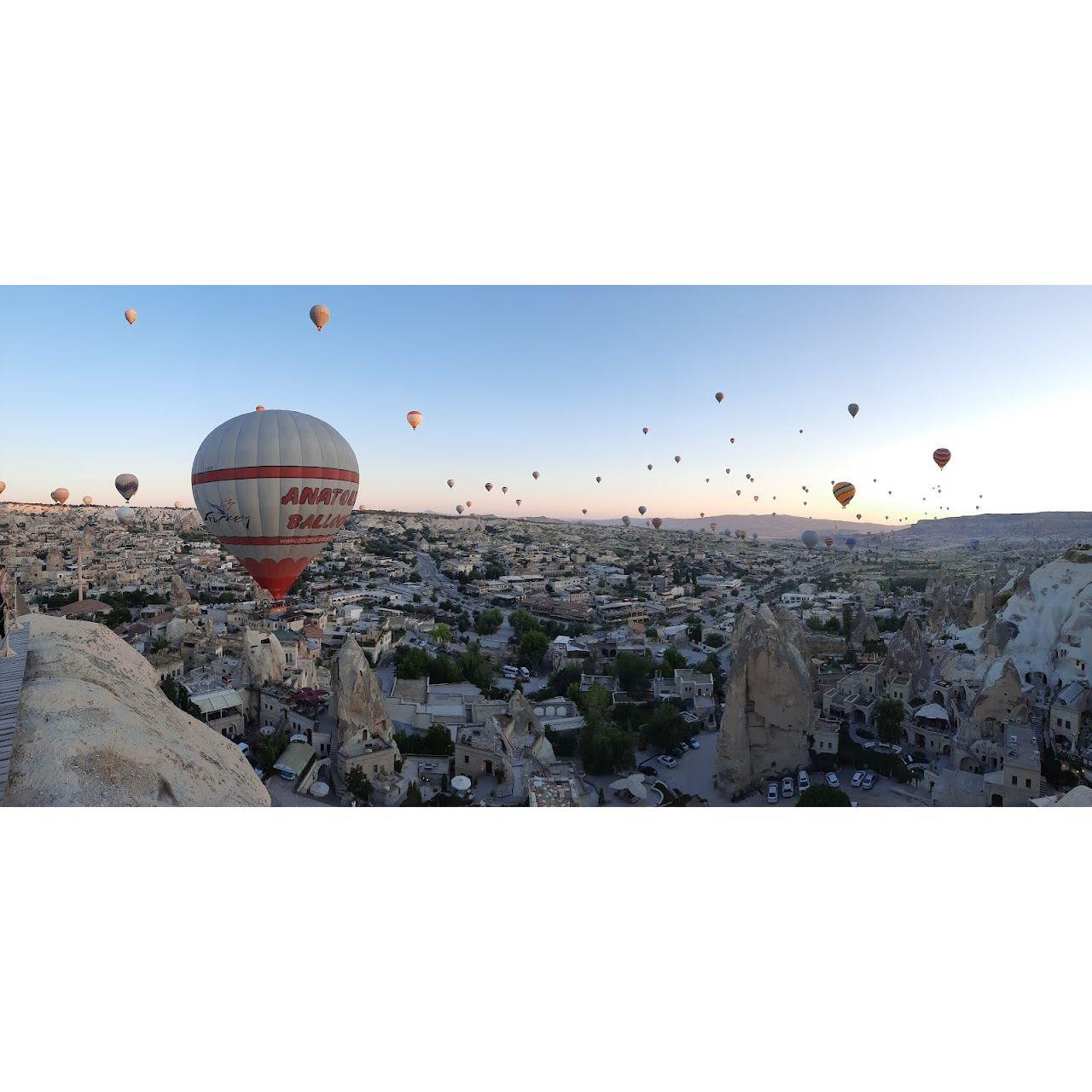 Balloon watching and riding in Cappadocia Türkiye (July 2022)