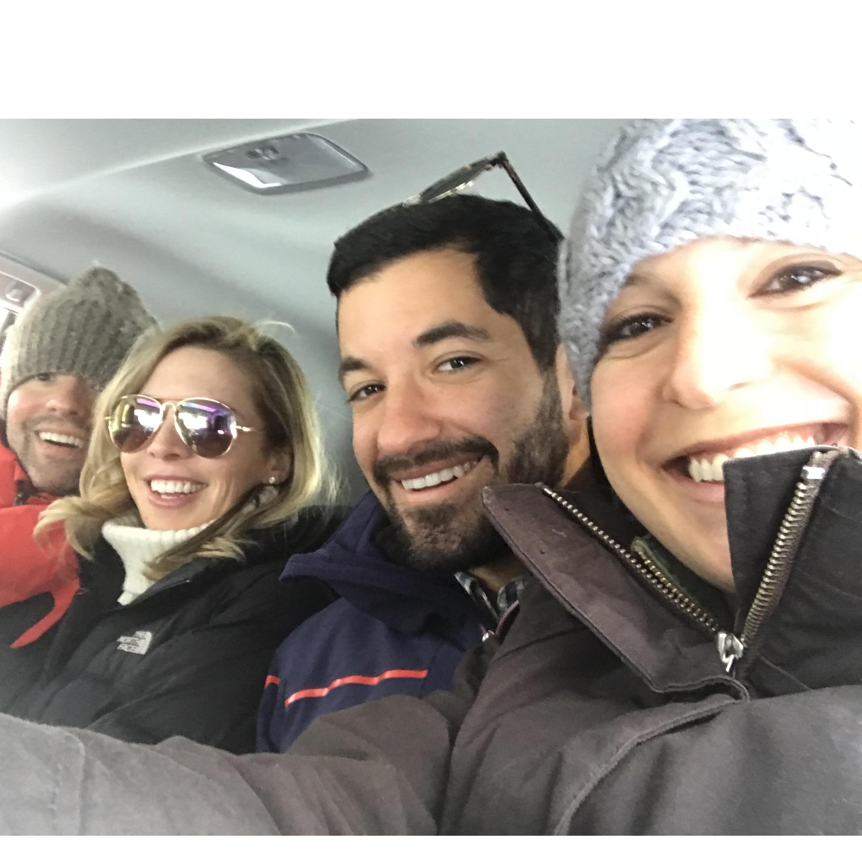 Vermont with this crew!
