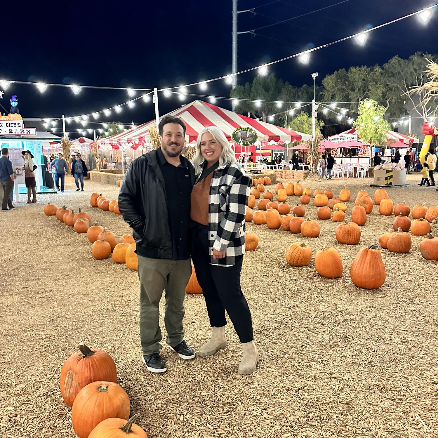 Pumpkin patch fun