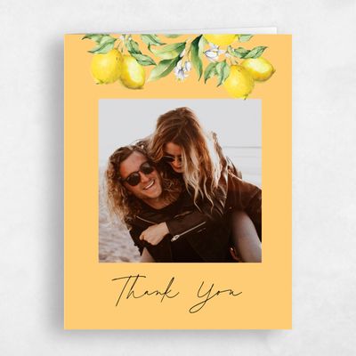 Honey, Yellow Wedding Thank You - Praga Photo
