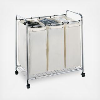 3-Section Laundry Sorter