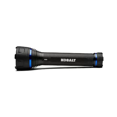 Kobalt Virtually Indestructible Waterproof 1000-Lumen LED Flashlight (Battery Included)