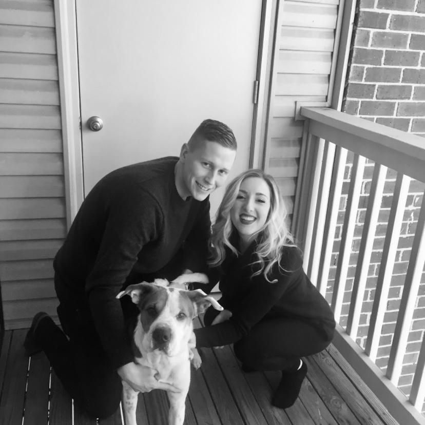 Our first Christmas, 2018.