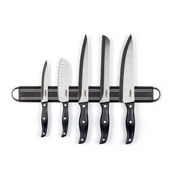 Zyliss® Resin & Chrome 18-Inch Magnetic Knife Bar