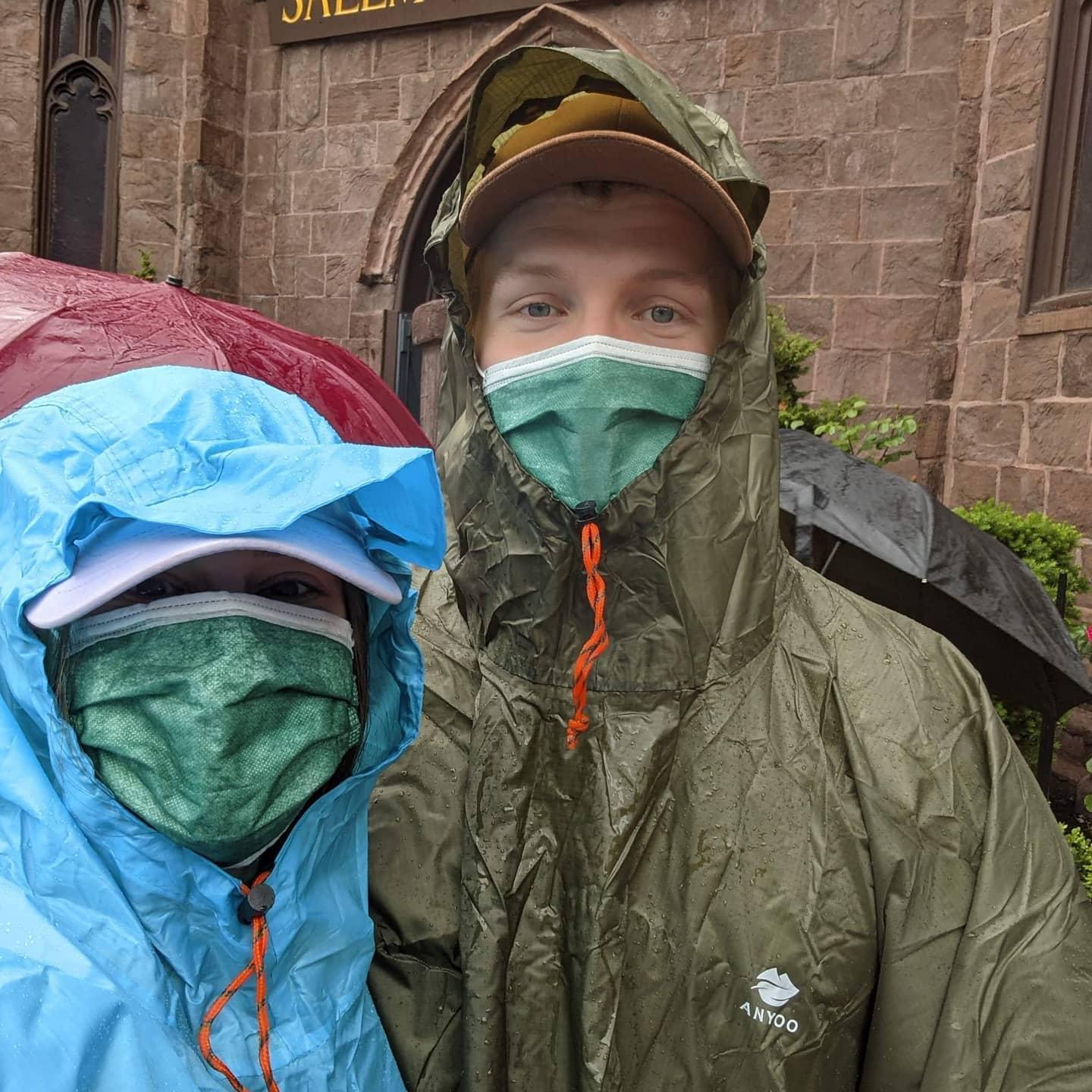 Rain ponchos in Salem