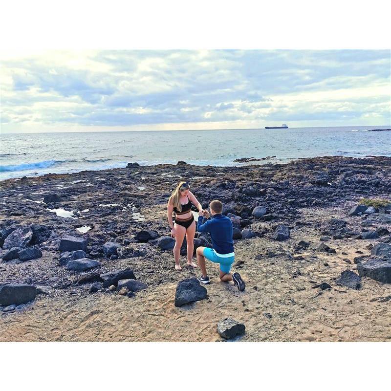 Rob puts the ring on the correct hand