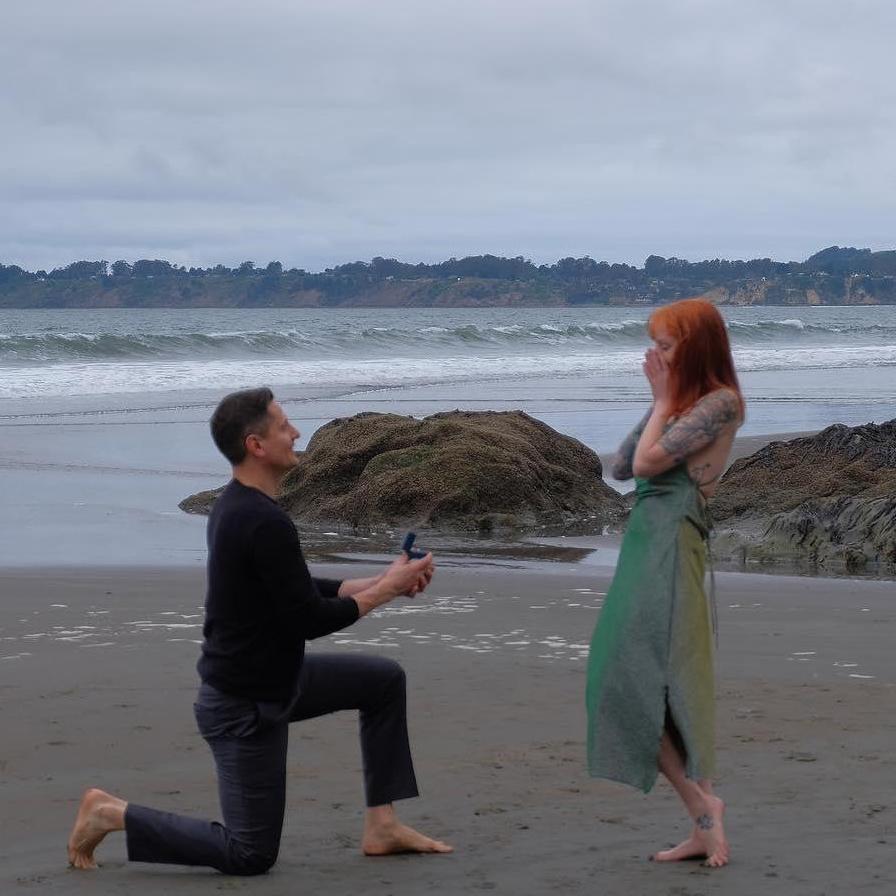 Approximately 5 seconds before I tackled Eli into the sand