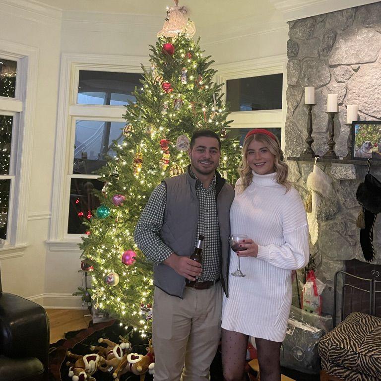 Our first christmas living together!