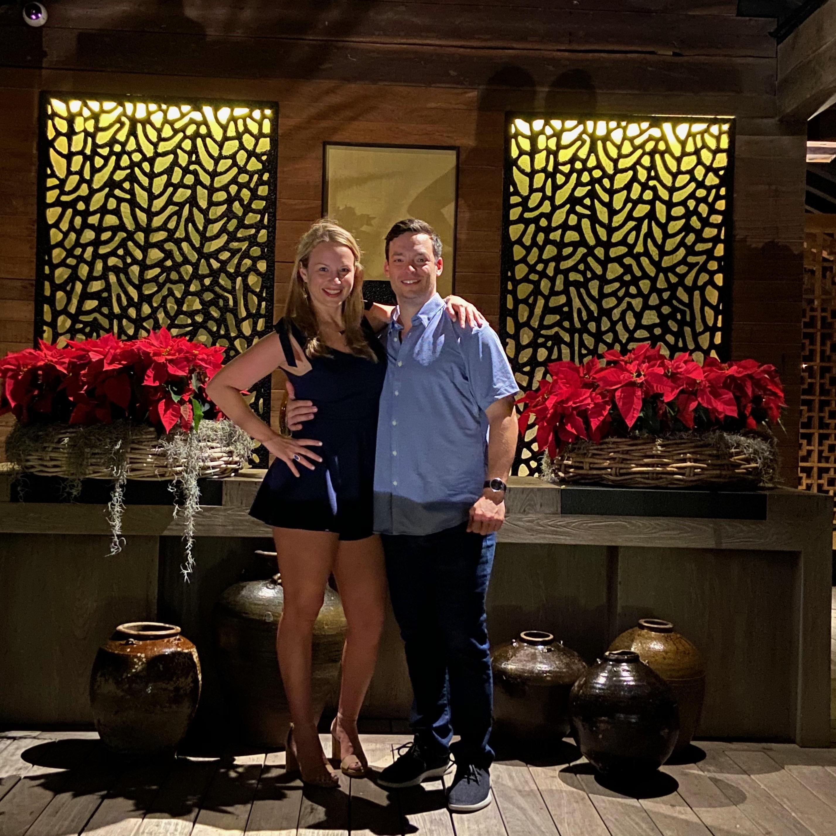 Adam and I went to Mexico for our first big getaway together!