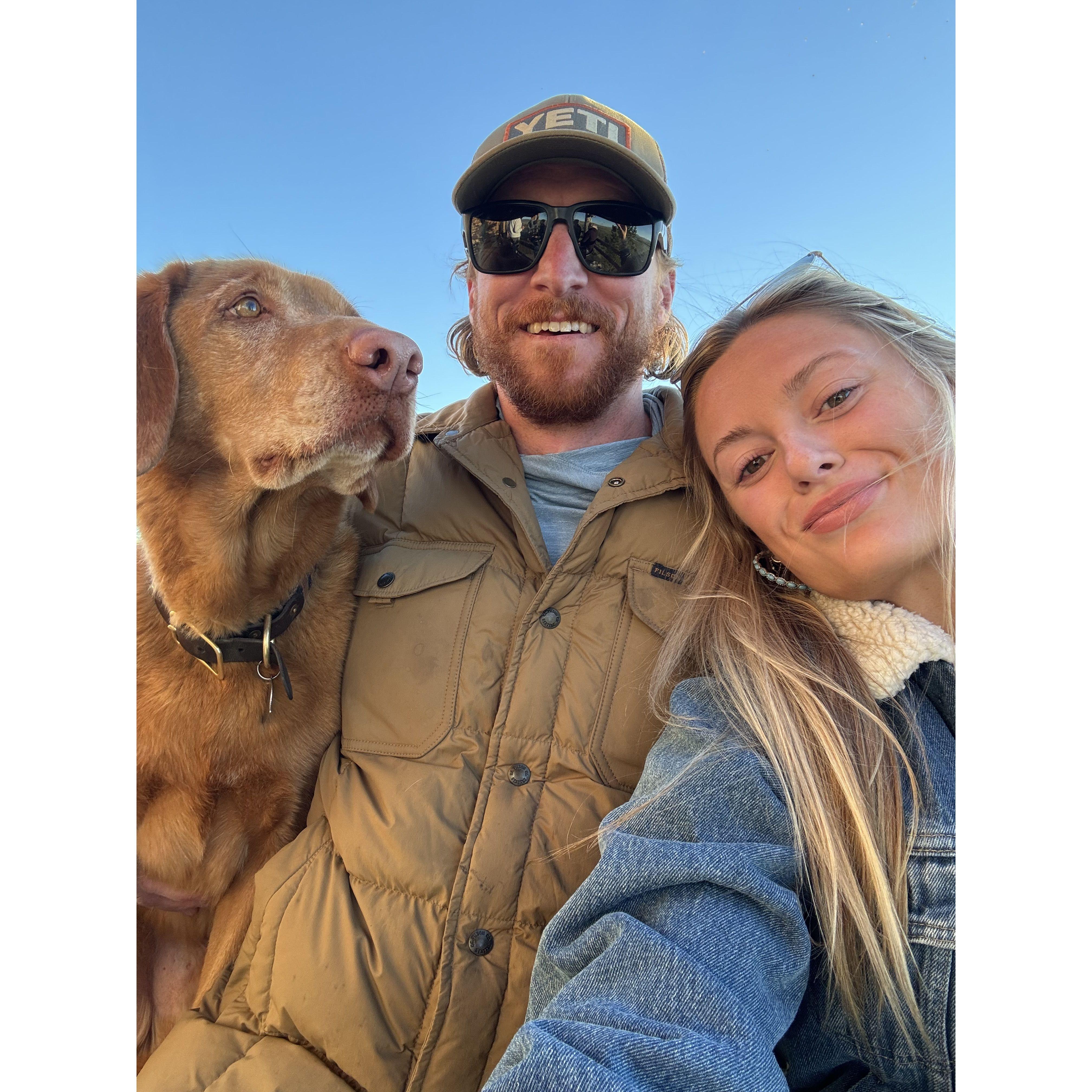 Porch hangs in Wisdom, Montana.