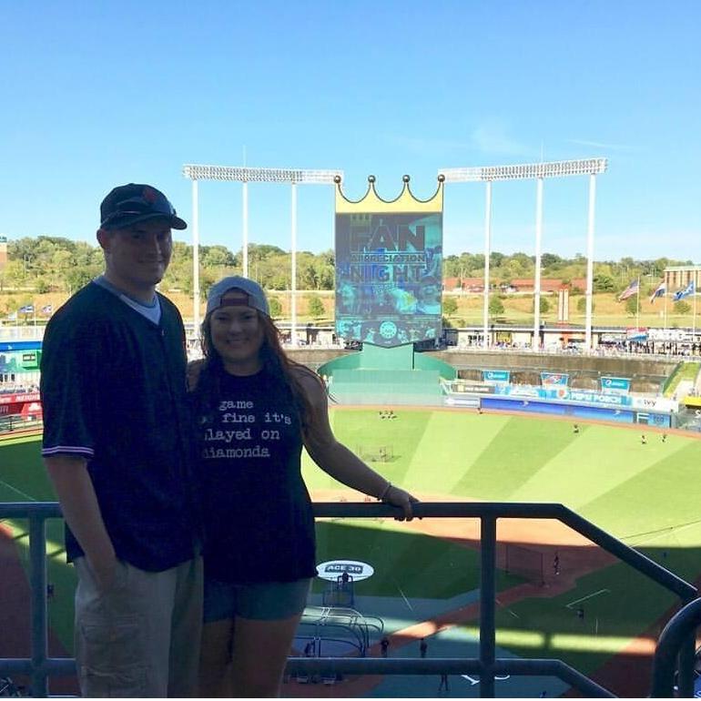 On our quest to see every MLB stadium (Kansas City, MO)