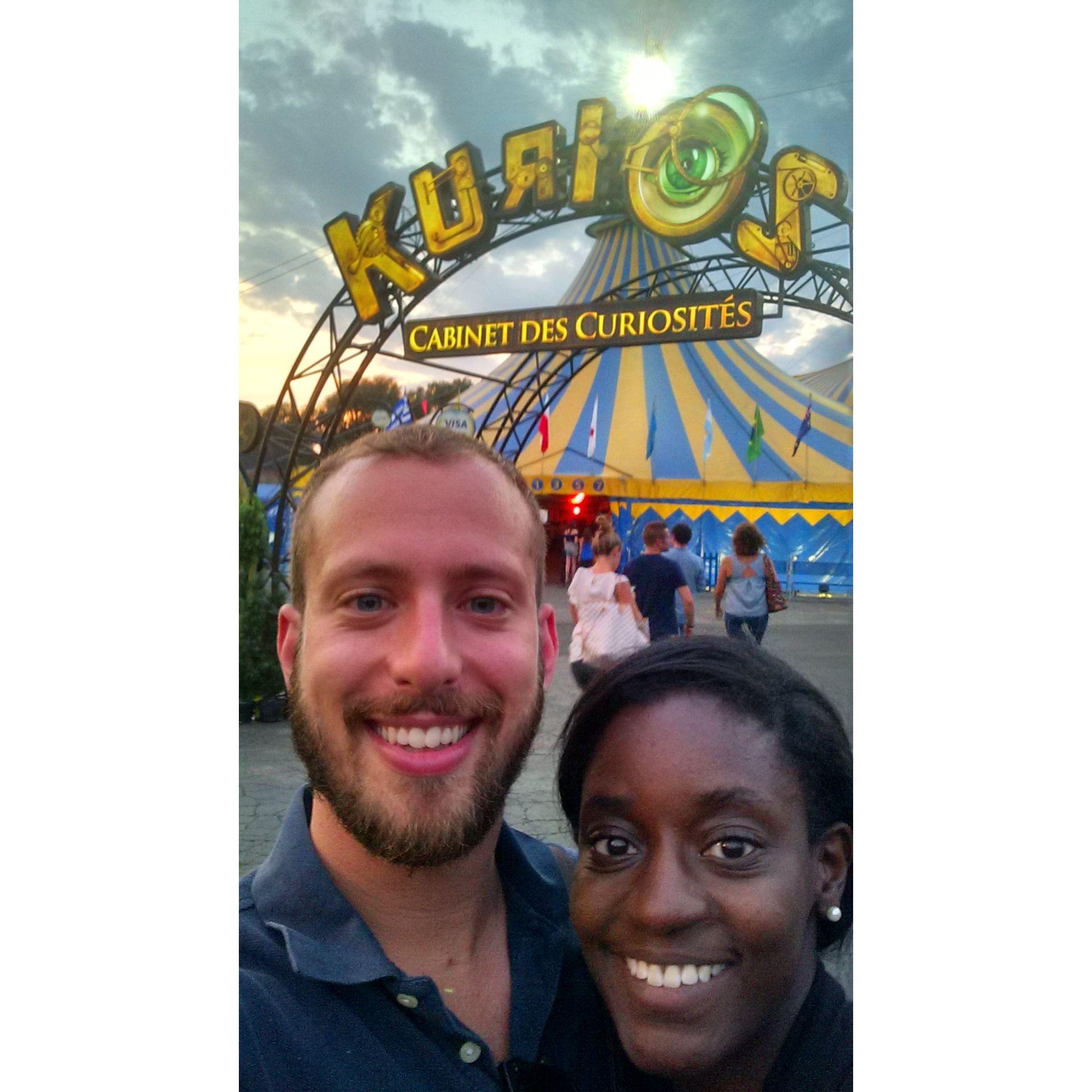Cirque du Soleil outside of the United Center - Chicago, 2015