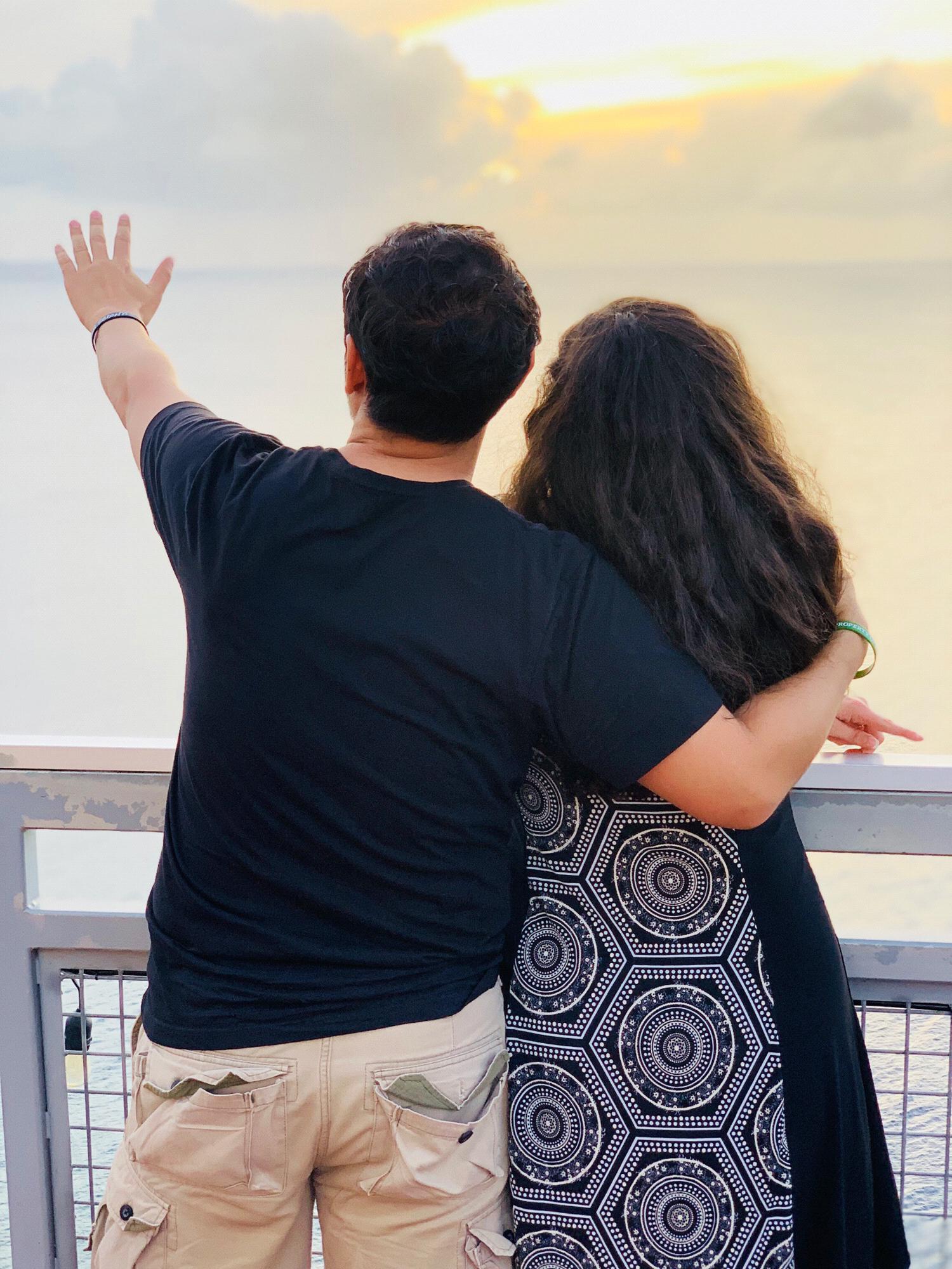 In Guam, at Two Lovers Point. 12/2018