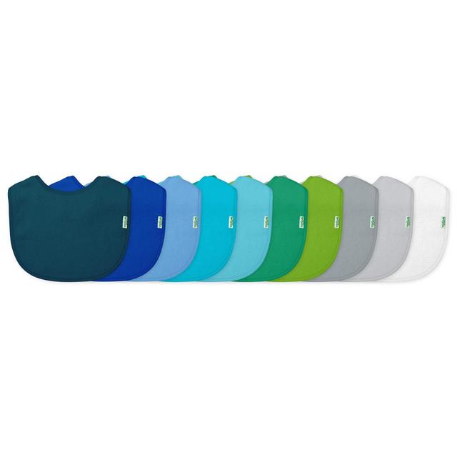 Green Sprouts Stay-dry Bibs (10-Pack)