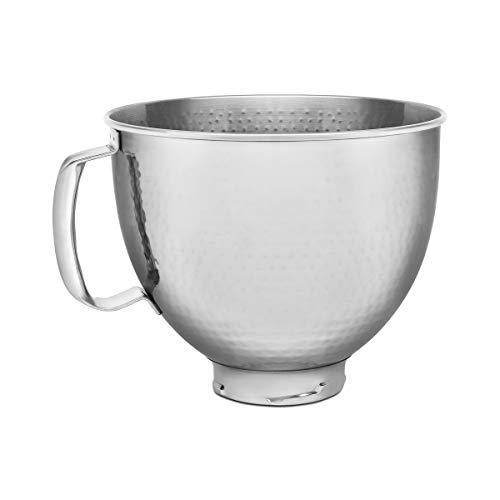 KitchenAid KSM5SSBHM Hammered Stainless Steel Stand Mixer Bowl, 5 Qt