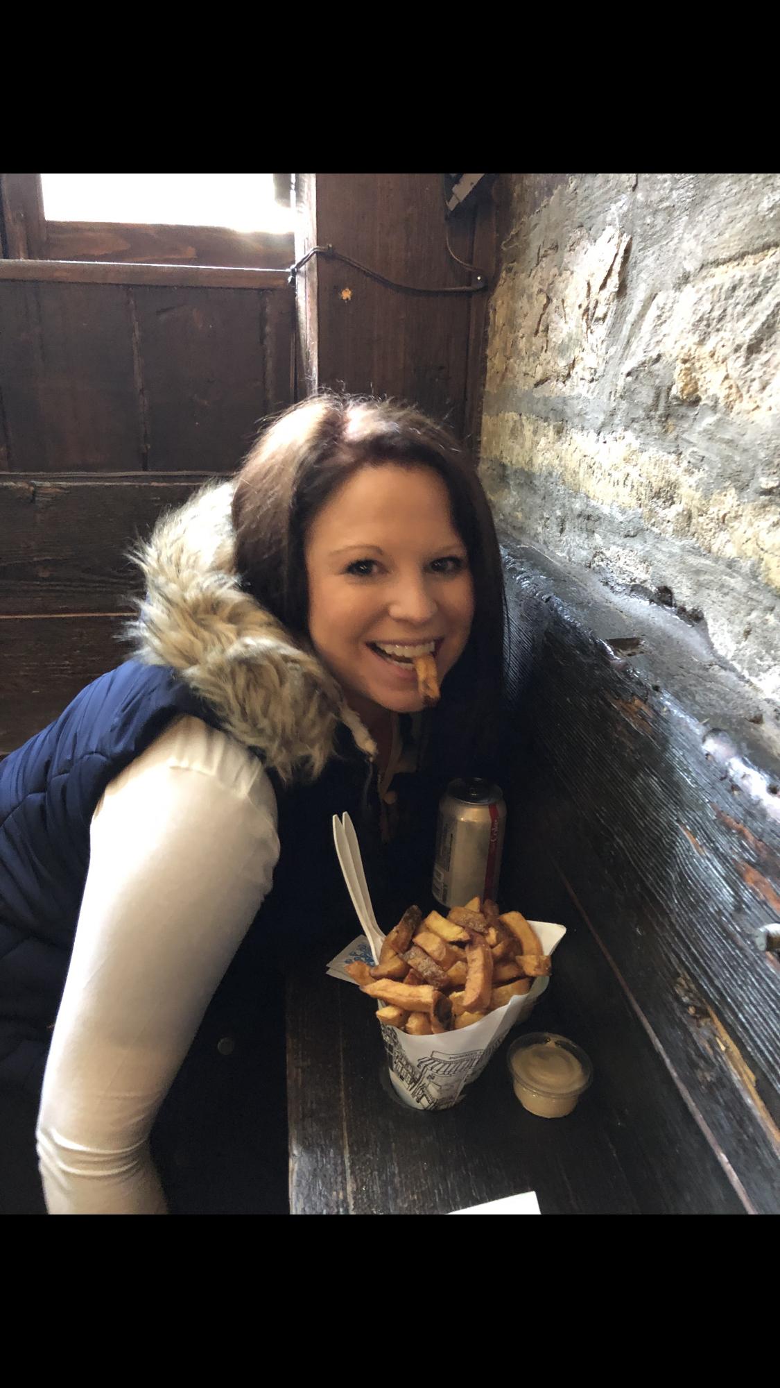 Nicole Loves her Fries