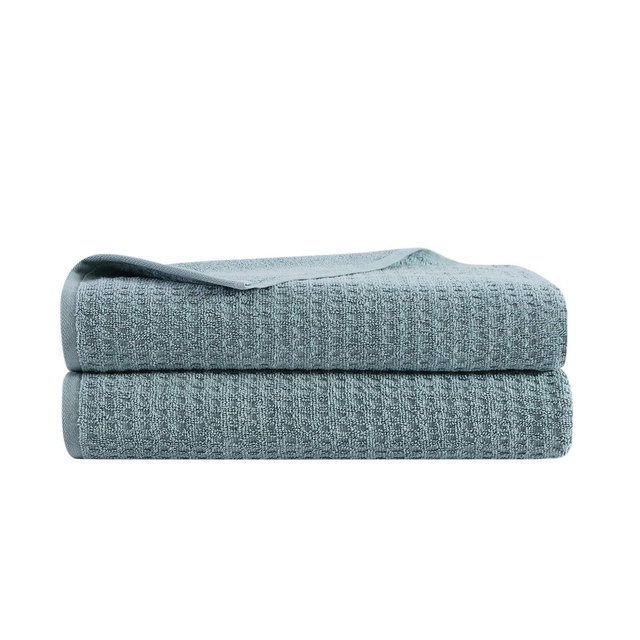 Tommy Bahama 2pc 34"x64" Northern Pacific Bath Towel Set Light Pastel Blue