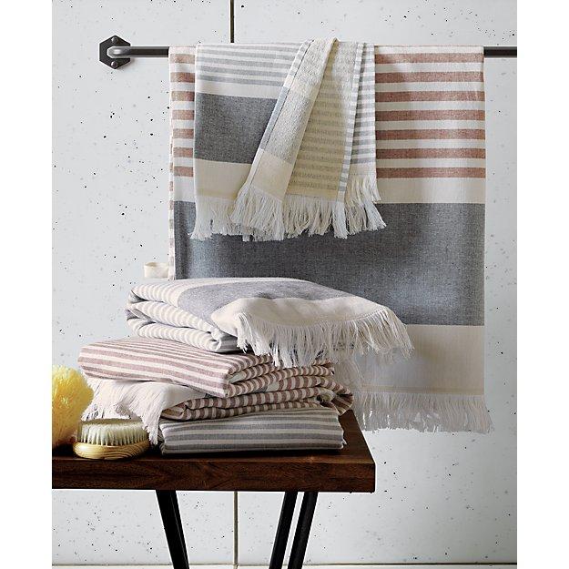 Karla Copper Bath Towels