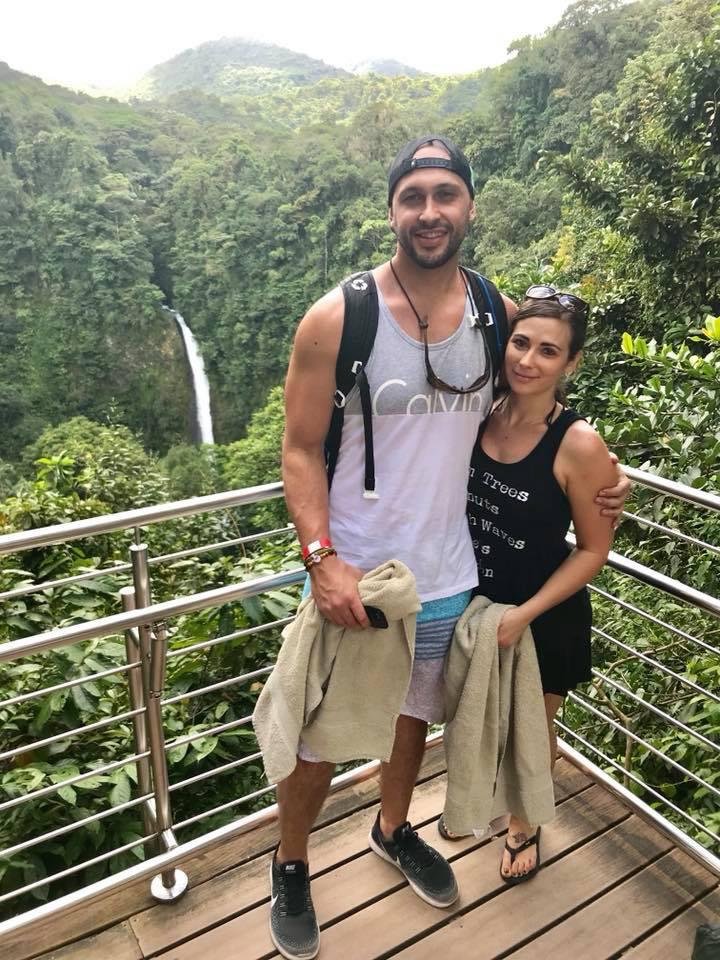 Costa Rica waterfall hike