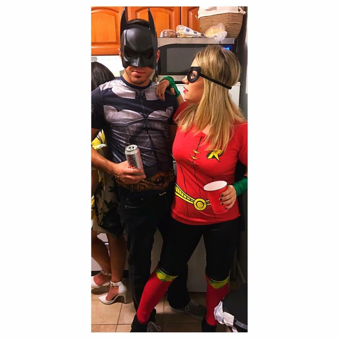 Batman & Robin keeping NYC safe and sexy.