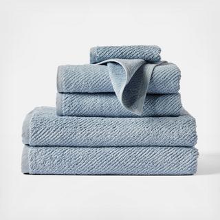 Air Weight Organic 6-Piece Cotton Towel Set