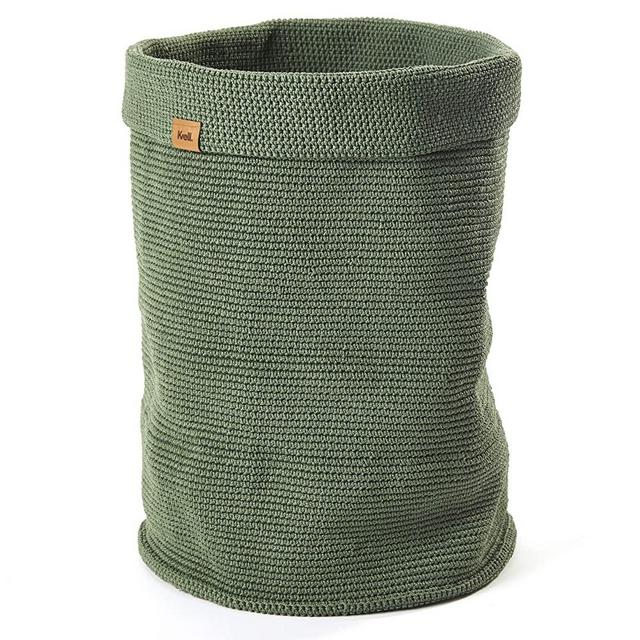 Kvell Rollo Laundry Hamper, Clever Green