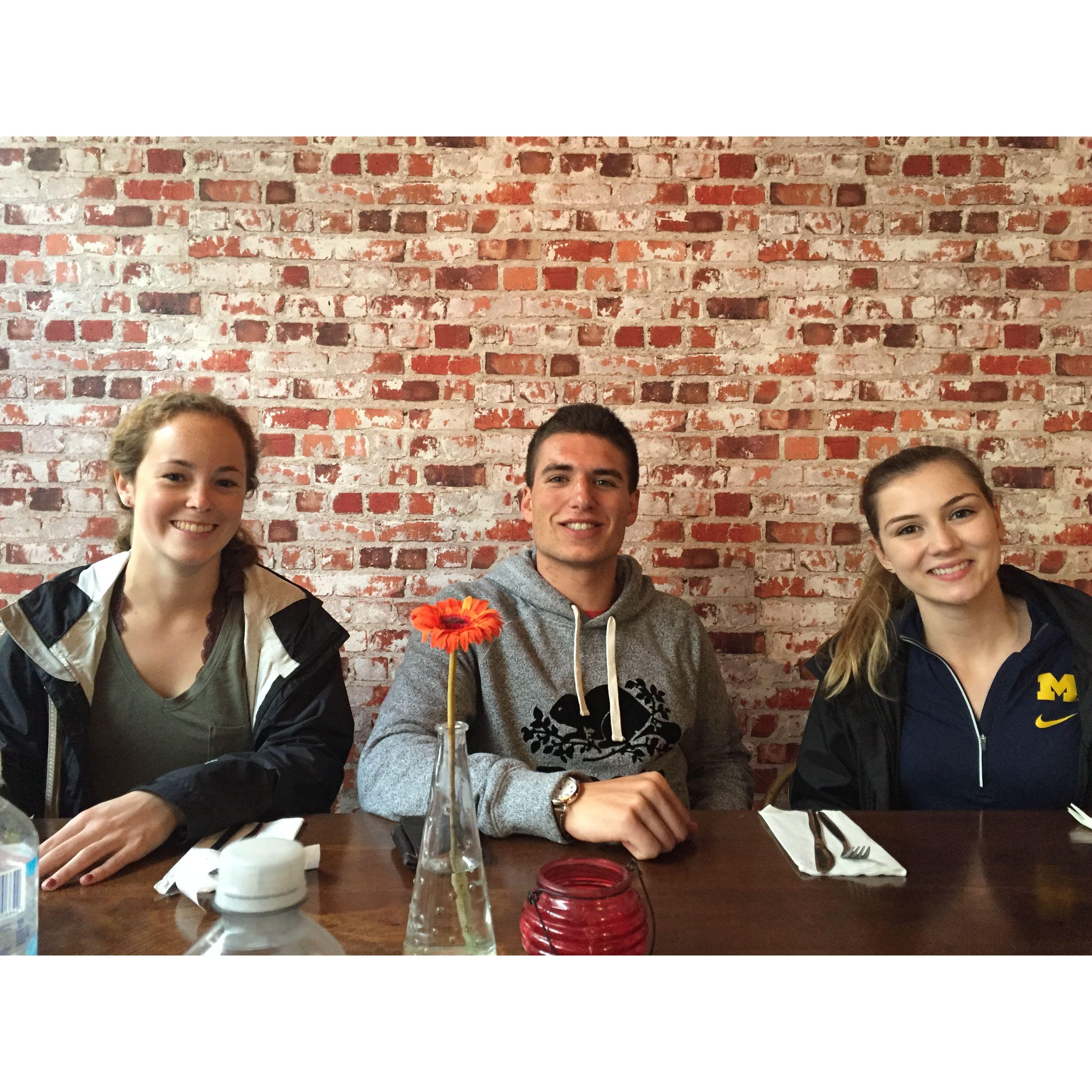 First photo together while in Sydney