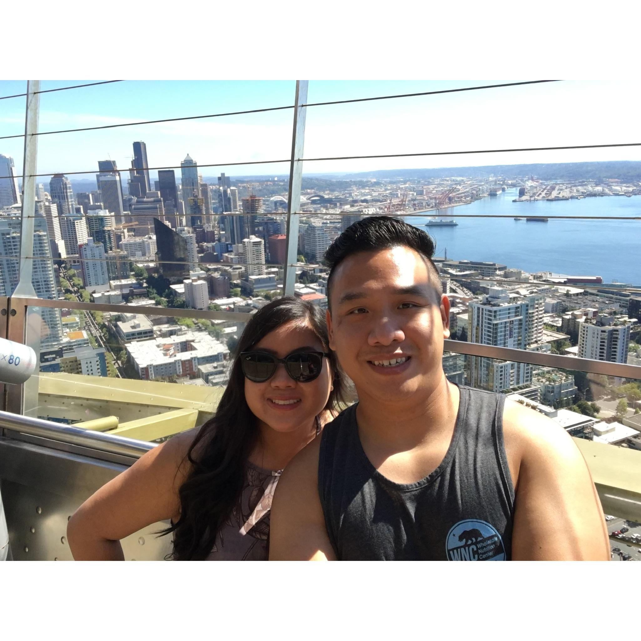 The view from the Space Needle
