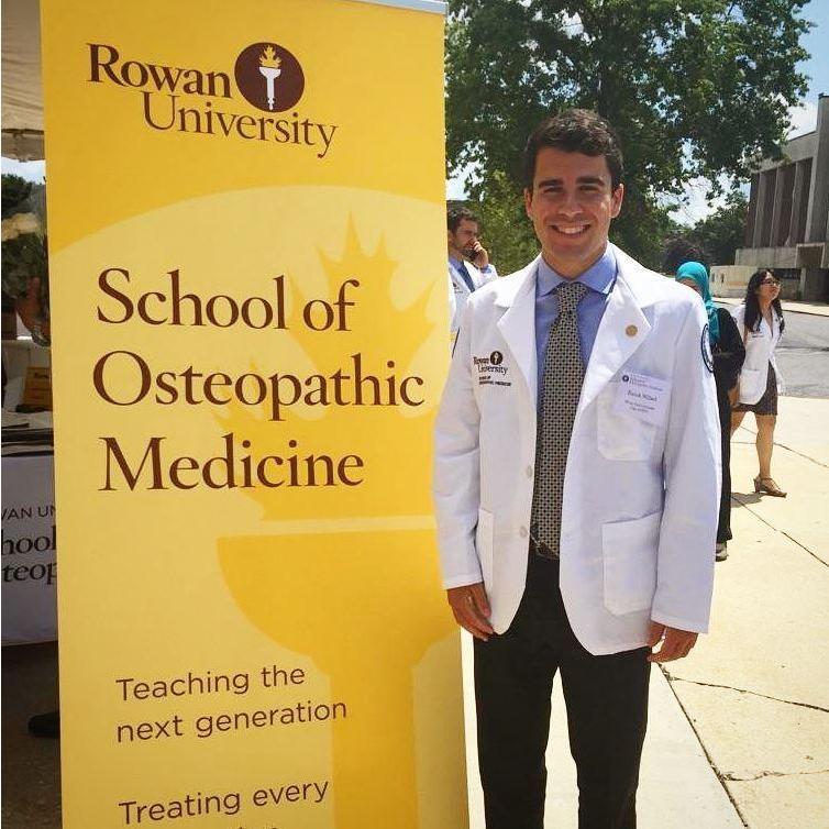 Pat's first day of Med School!