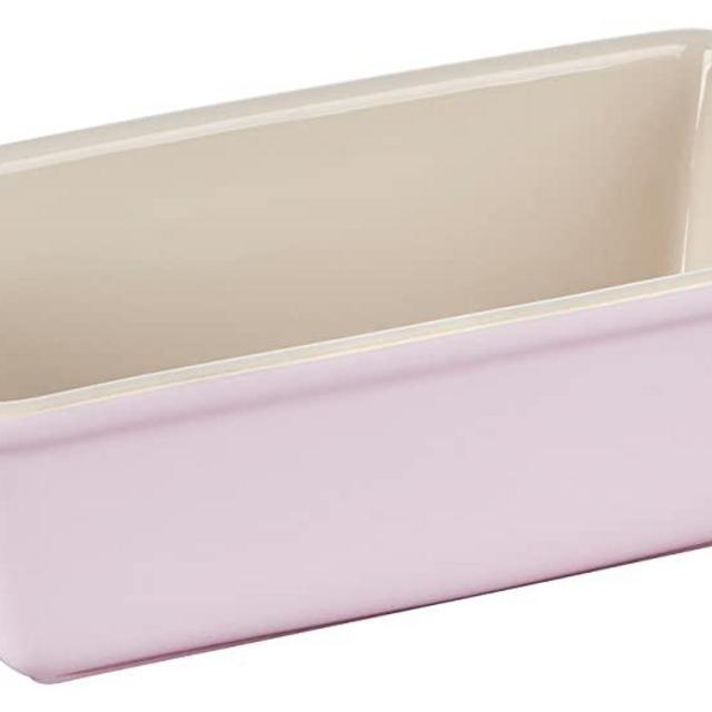Le Creuset Stoneware Heritage Loaf Pan, 9" x 5" x 3" (1.5 qt.), Shallot
