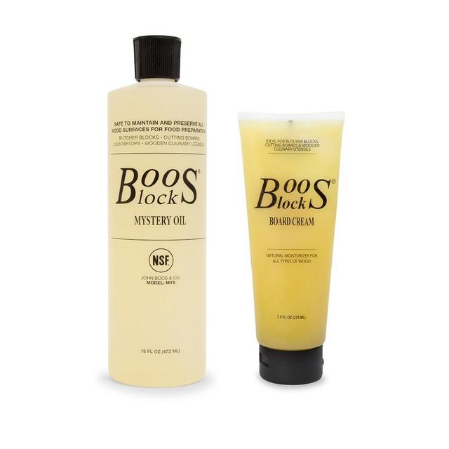 Boos Creme and Mystery Board Oil