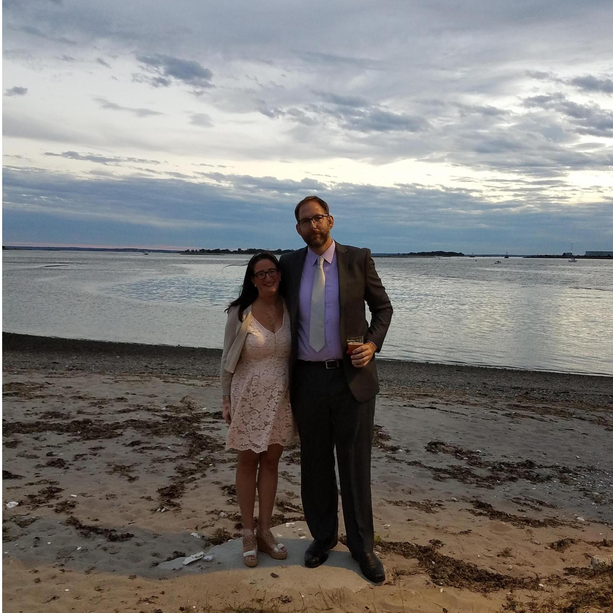 Casey's 2nd bar mitzvah and indoctrination into Goldstein family parties. This is also the dress Kerry wore during his proposal; the dry cleaner  recovered it nicely after the tabasco-pocolypse.