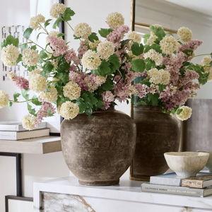 Rustic Brown Vase - Large 15"H | Pottery Barn