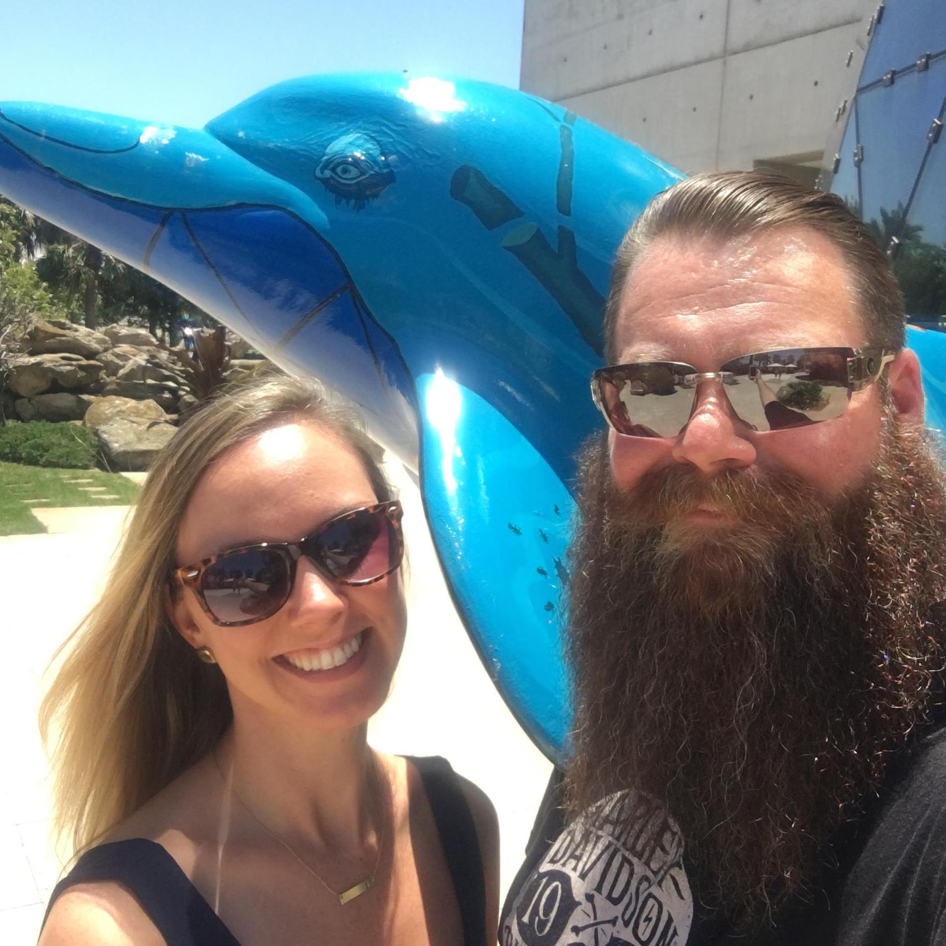Our first trip to FL together. Salvador Dahli Museum for the win 🙌🏻