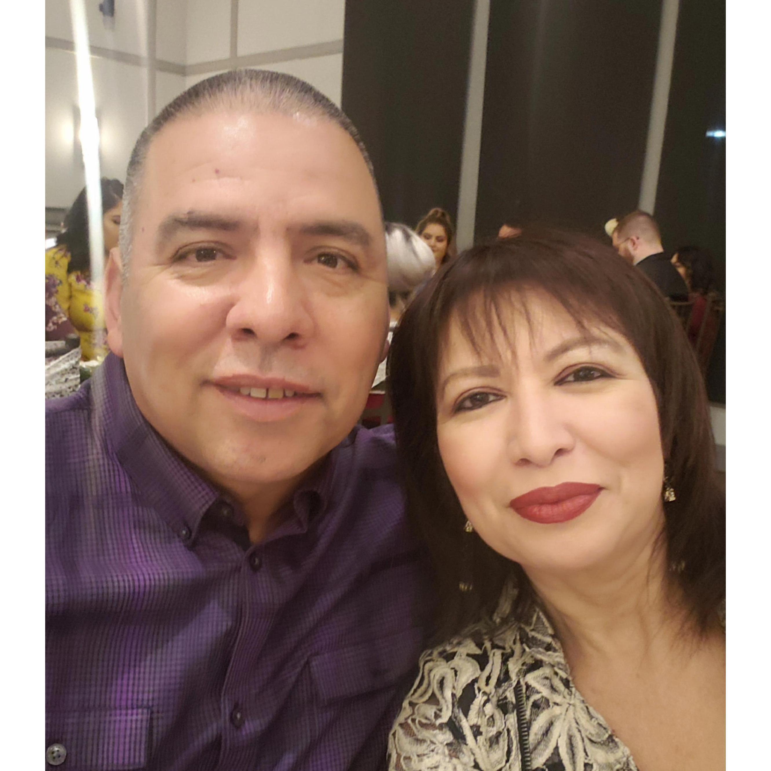 At a former's student's Wedding