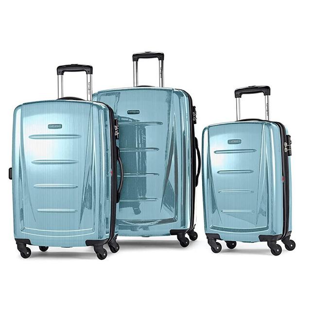 Samsonite Winfield 2 Hardside Expandable Luggage with Spinner Wheels, Ice Blue, 3-Piece Set (20/24/28)
