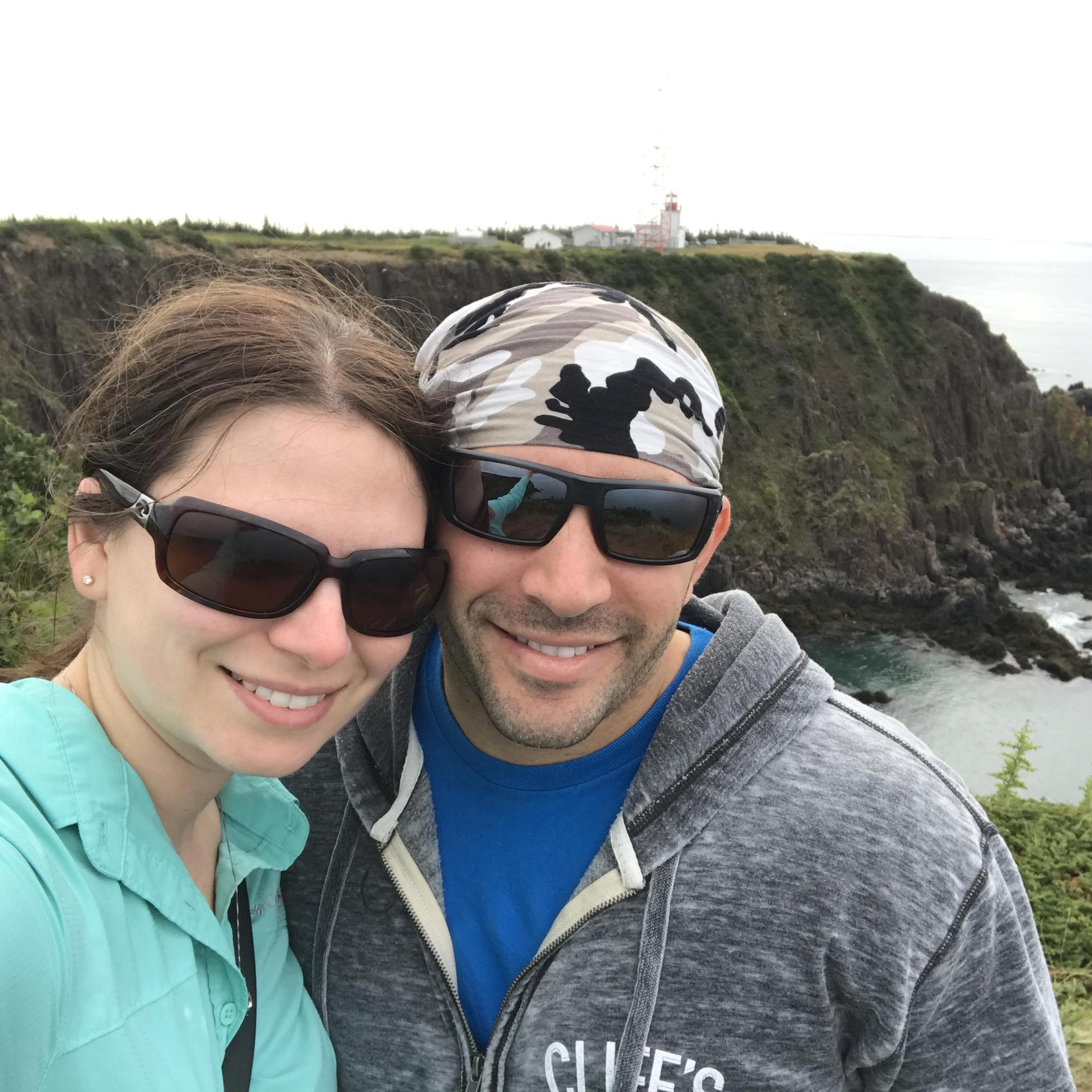 Our trip to Canada after getting engaged :)