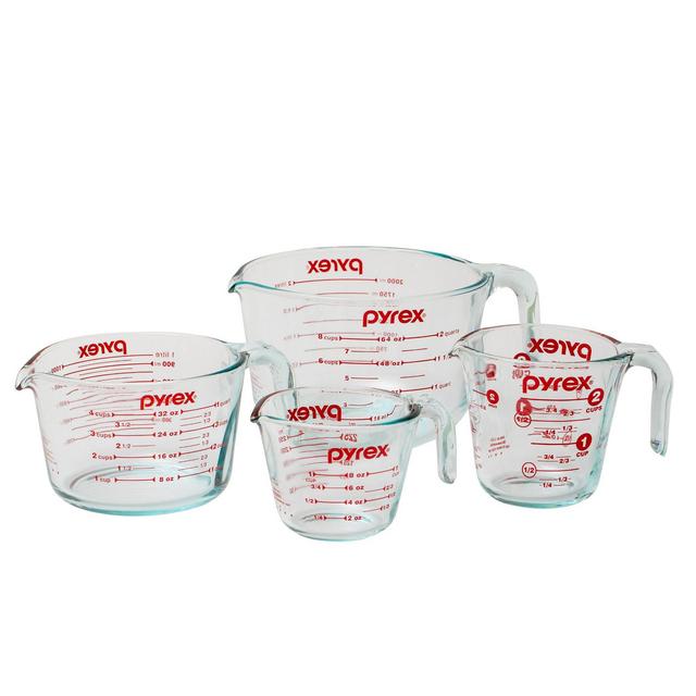 Pyrex®4-piece Measuring Cup Set