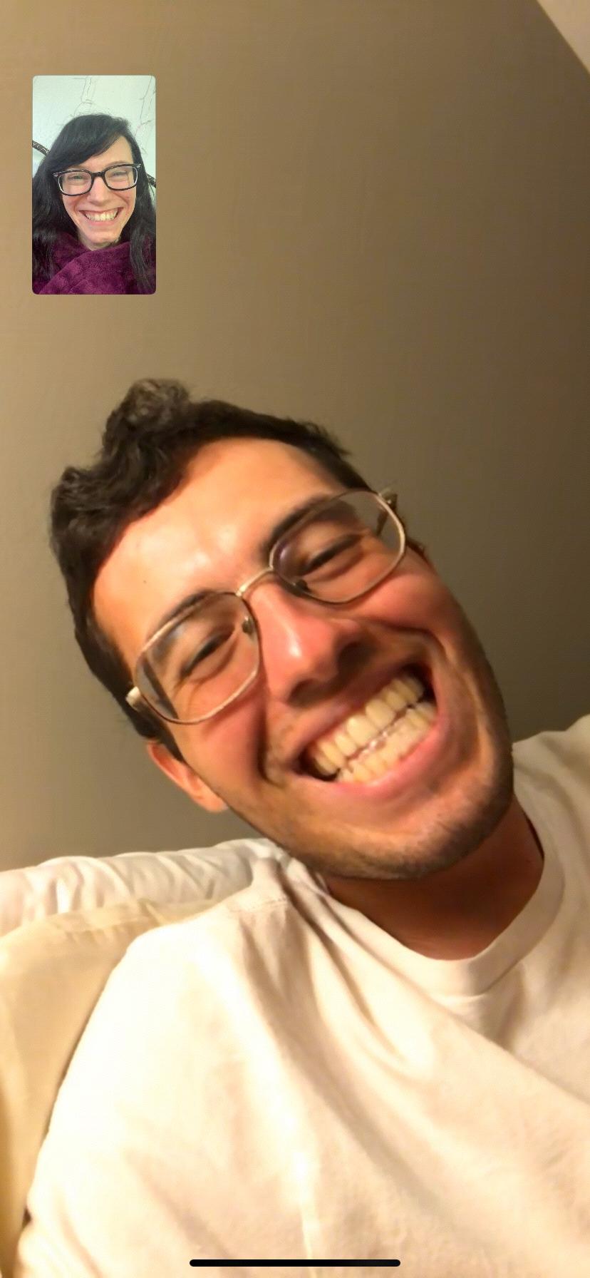 FaceTime 
It’s great, but no substitute for face-to-face.